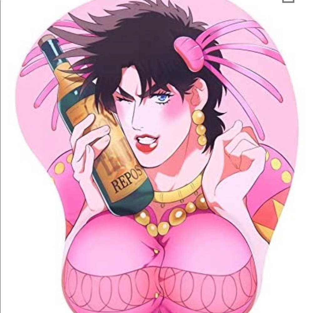 NEW Anime Drag Pink Mousepad